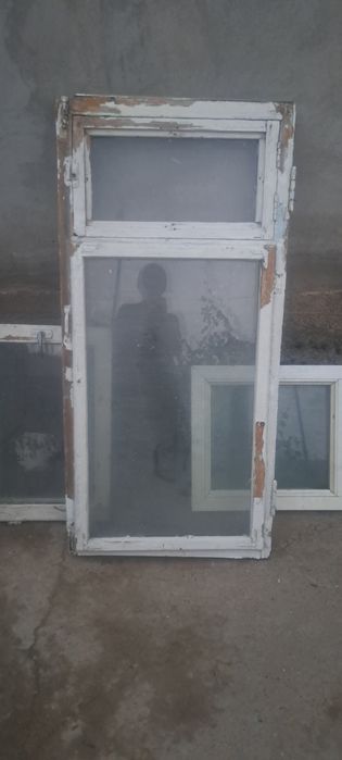 Окна деревянные б/у