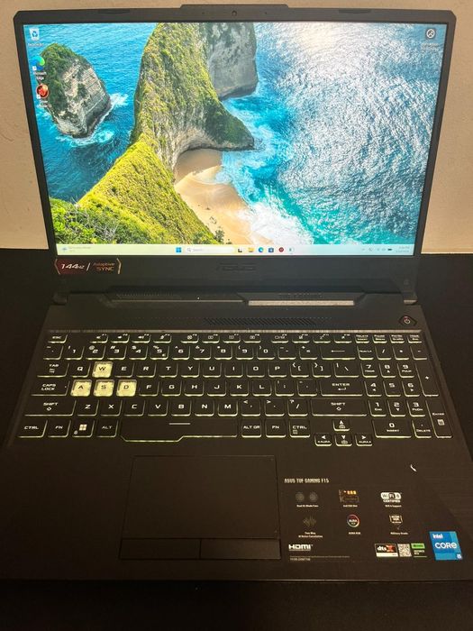 Asus Tuf Gaming i5-11400H/8Gb ram/Nvidia 2050 Factura/Garantie #56043