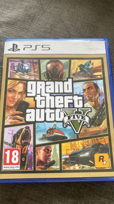 Игра GTA 5 на Sony PS Playstation 5