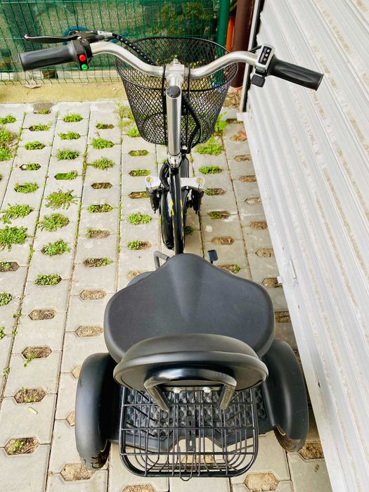 РАЗПРОДАЖБА !!! НОВ Ел. скутер-триколка VSSPORT VS350, Гаранция