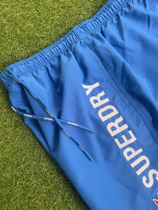 Мъжки къси панталонки : SUPERDRY Applique 19 inch Recycled Swim Shorts XL