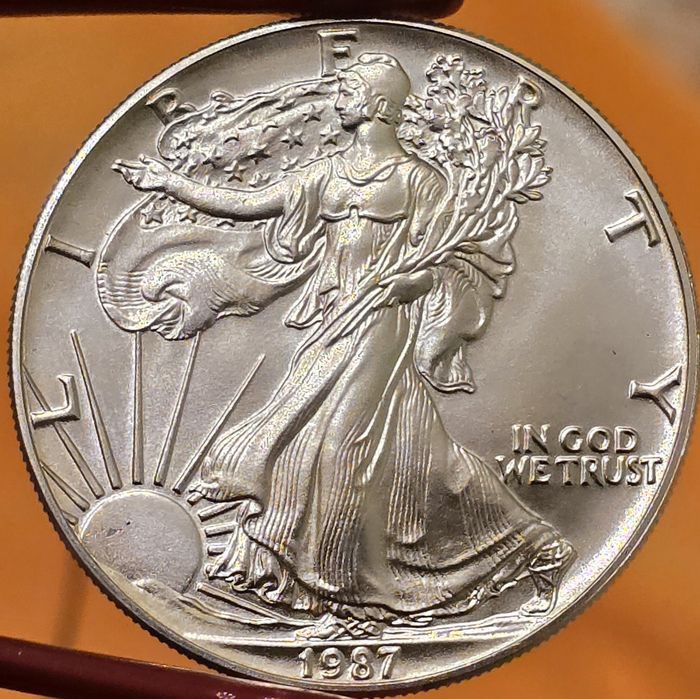 SUA US Mint Silver Eagle toata 1986-2026 +++ monede lingou argint 999