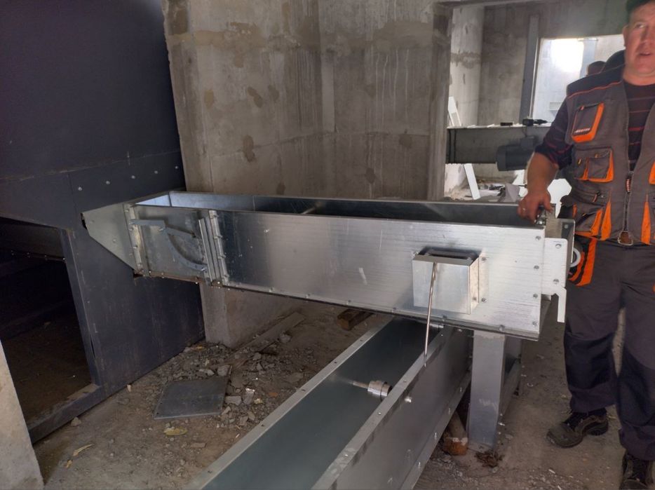 Транспортер скребковый цепной