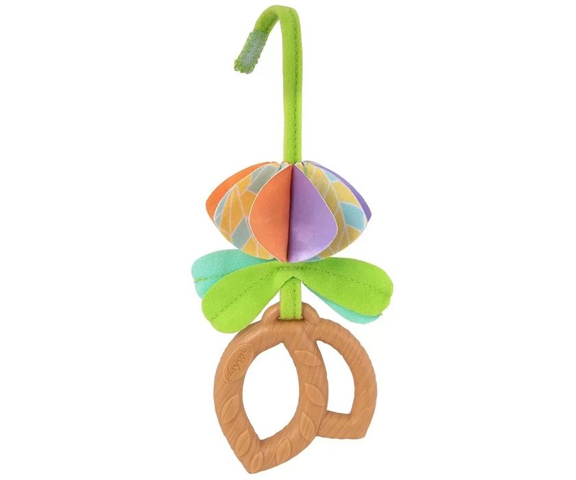 Активна гимнастика с дървена арка Playgro Fauna Friends, 0м+