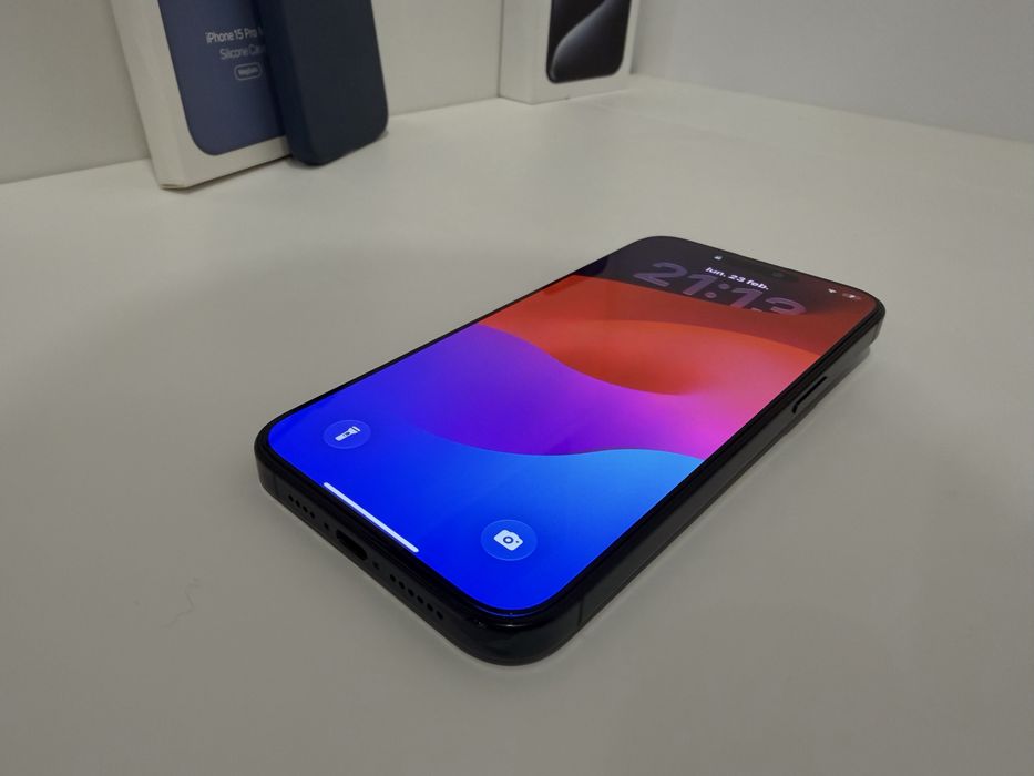 Iphone 15 Promax 512 GB blue titanium