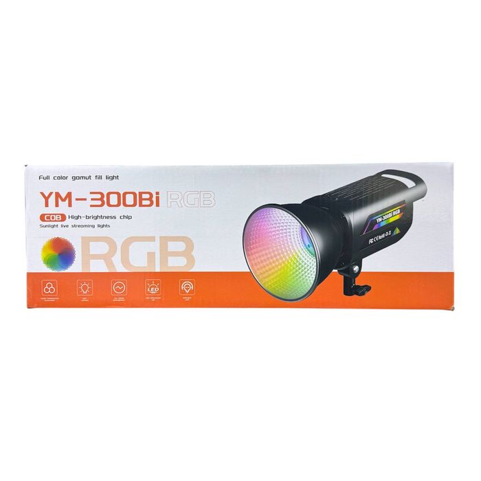 Профессиональный студийный RGB свет с софтбоксом 65 см / Доставка 24/7