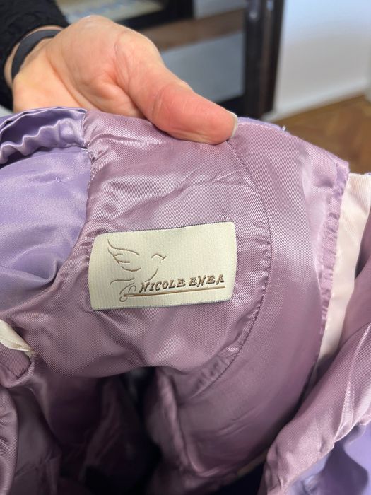 Rochie lavandă de ocazie de designer Nicole Enea M