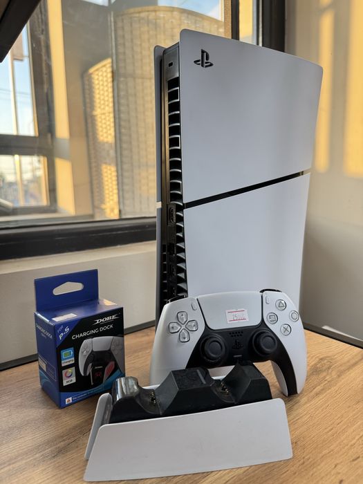 Плейстейшен слим 5 ps5 slim АЛМАТЫ playstation 5 с играми