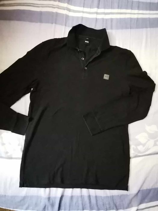 Яке и блуза BOSS  пуловери LACOSTE неразличими от нови.