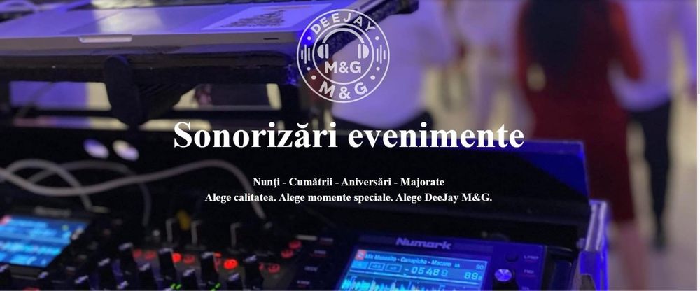 Asigur Sonorizari evenimente Dj-Mc ( nunta,botez,majorat,etc)