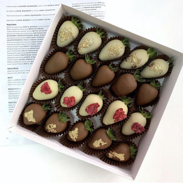 Клубника в шоколаде