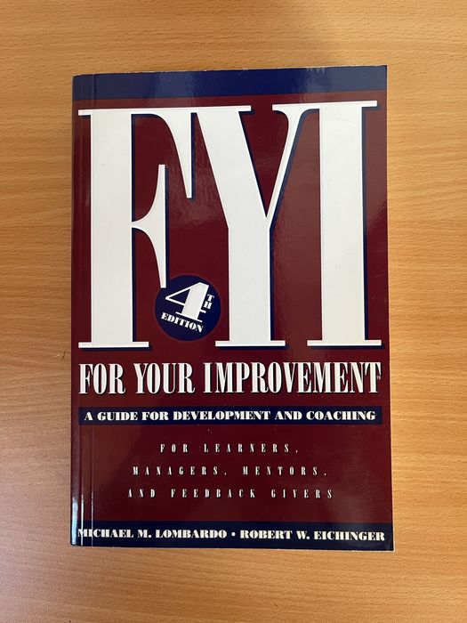 FYI - For Your Improvement