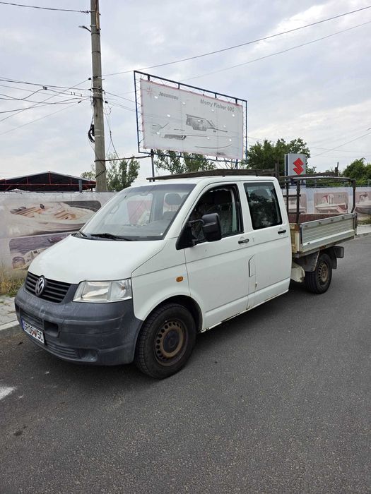 Vand Volkswagen Transporter T5, cabina dubla, 1.9tdi