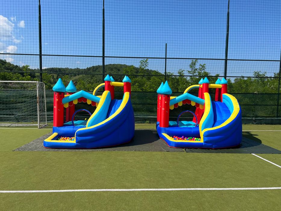 Castel gonflabil - Tobogane gonflabile - Kids corner - Pictură pe față