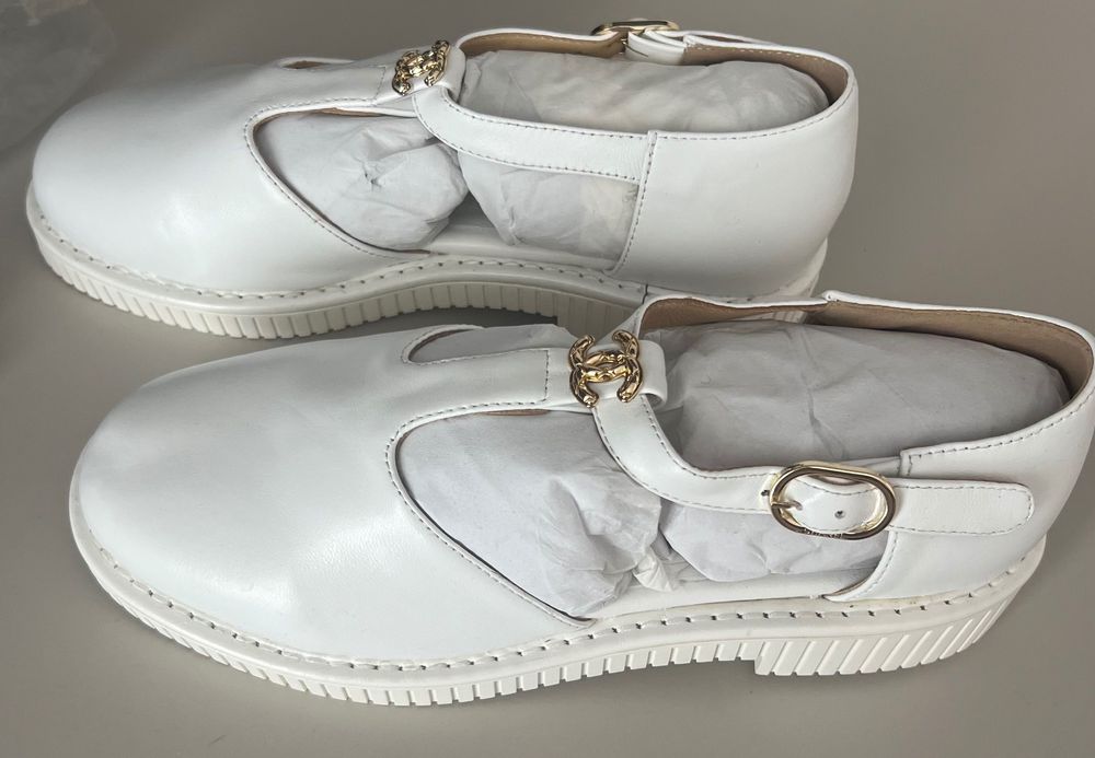 Дамски сандали Chanel естествена кожа 39,40 номер