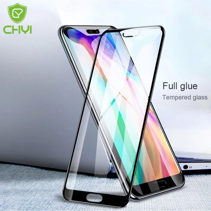 Huawei P30 / P40 Lite E / Mate 20 /Y5 Y6 2018 / 5D Стъклен протектор