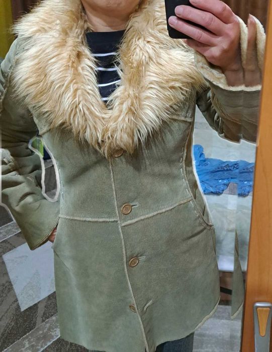 Cojoc  vintage,cu blanita