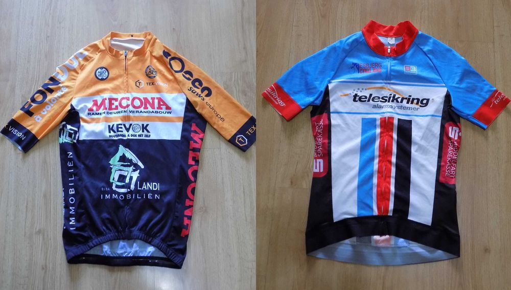 вело джърси mecona/biemme тениска шосейно колоездене мъжко оригинал S