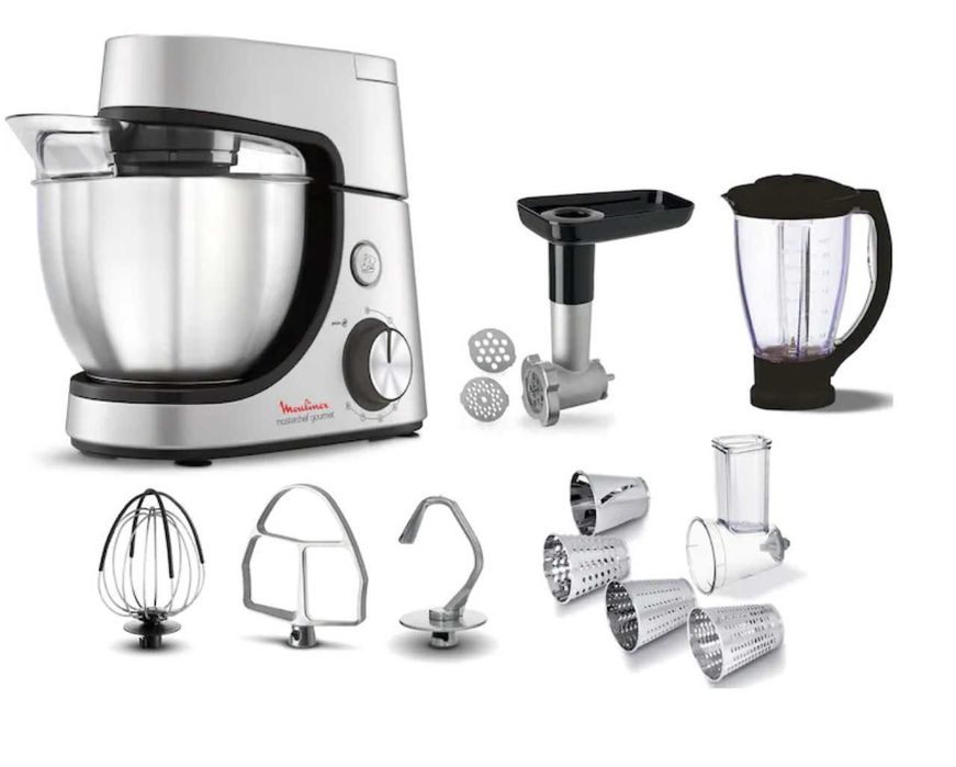Robot de bucatarie Tefal MasterChef Gourmet QB516D38, 1100 W, capacitate 4.6L GARANTIE