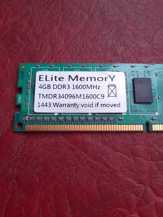Memory Ram pc Ddr 3 - 4 gb