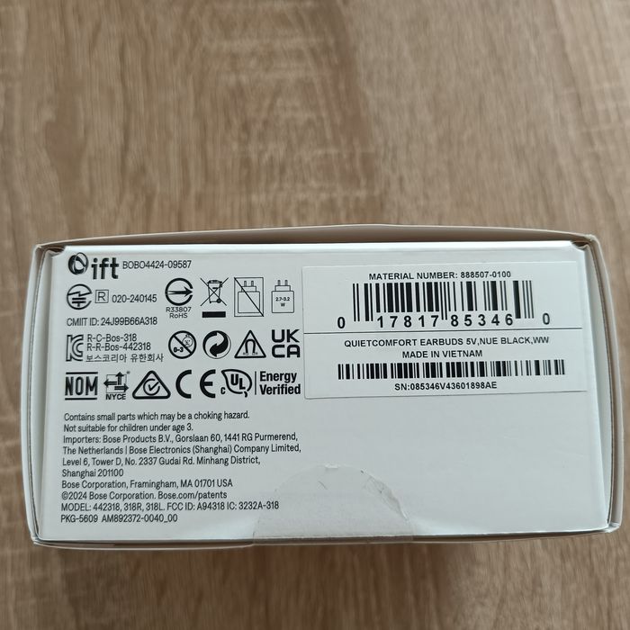 Безжични слушалки Bose Quietcomfort