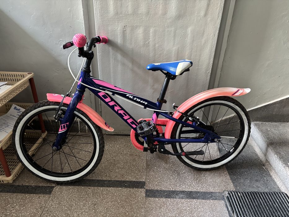 Продавам алуминиево детско колело 18 Drag Alpha