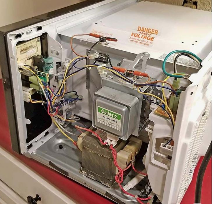 Ремонт микроволновок.