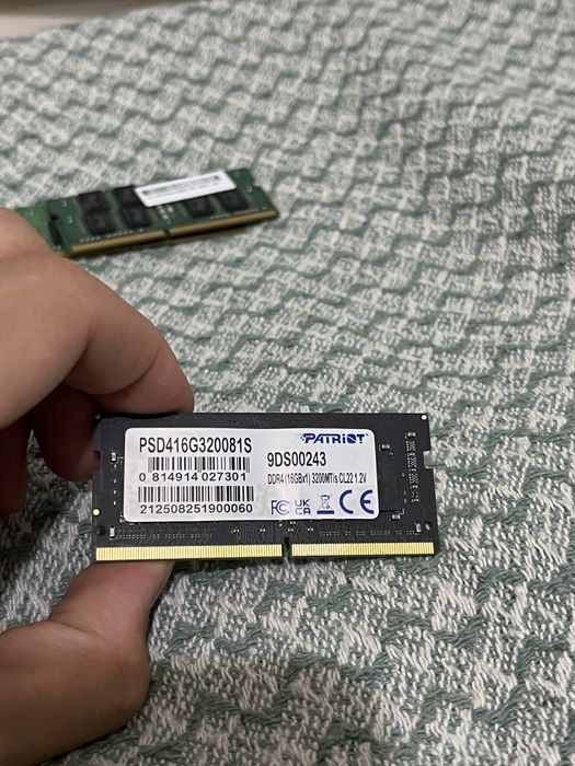 Оперативная память Patriot 32Gb, 2x16Gb 3200MHz