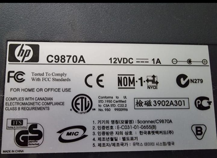 Сканер HP scanjet 4400c