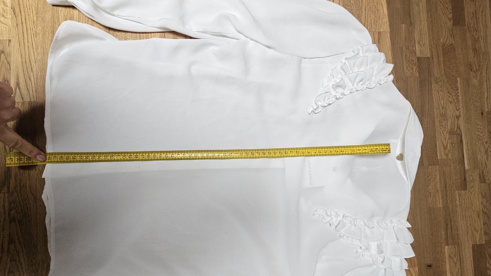 Нова бяла риза  Amelie с декорации