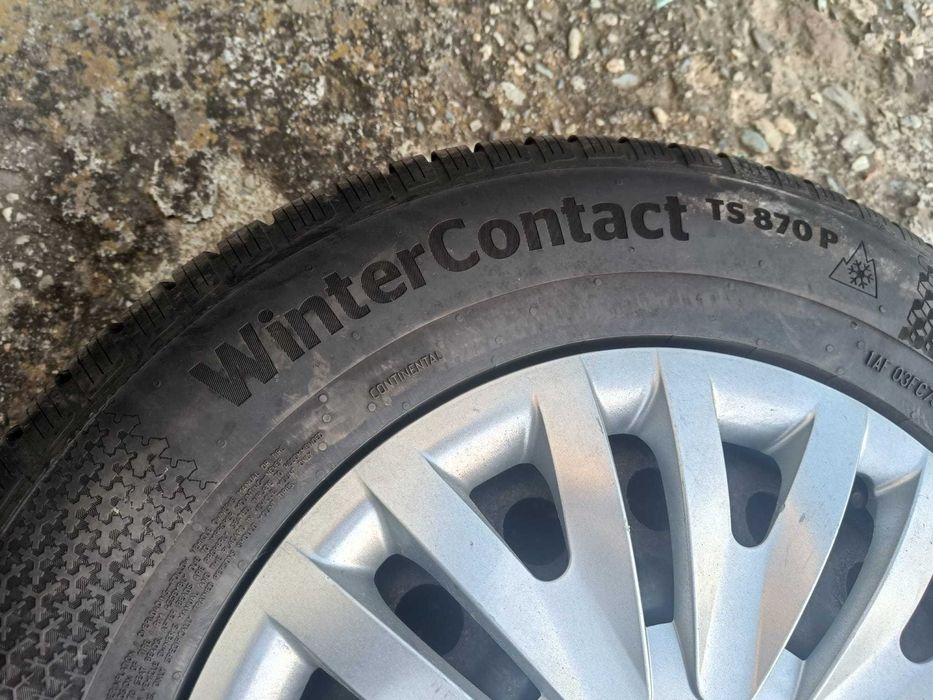 Set 4 roti complete de iarna  16 inch ! CA NOI ! Maxim 2000km rulate