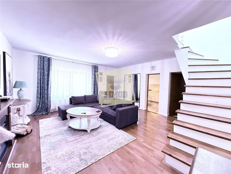 Casa moderna 3 camere 120 mpu 2 bai terasa zona centrala Sibiu