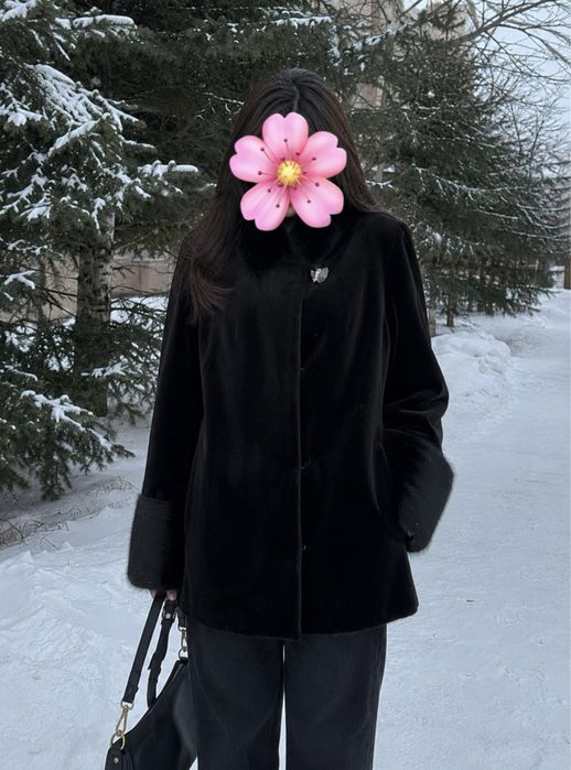 Норковая шуба, возможен торг