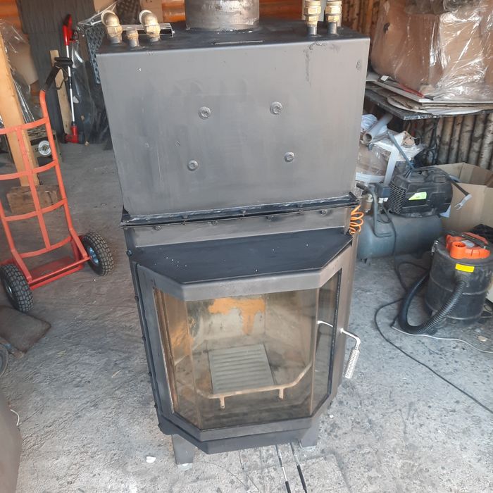 Termoșemineu de 14 kw   made in Germany
