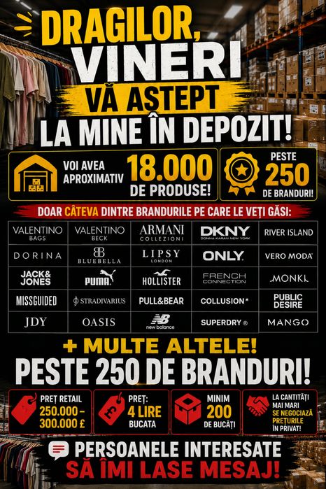 Haine /incaltaminte angroo