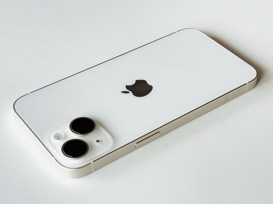 Iphone 14 128GB White 100% Батерия! Гаранция 6 месеца