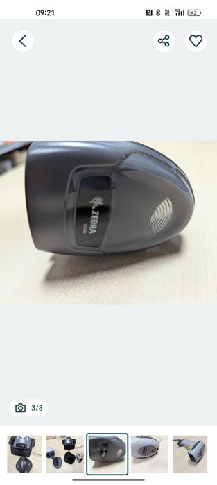 Scaner zebra plus suport