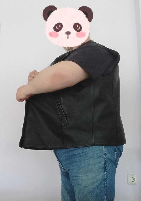 Кожен елек, елече Harley-Davidson, 5xl