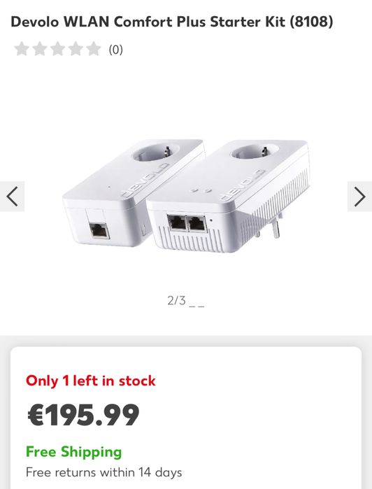 Powerline DEVOLO dLAN 1200+ 08108 sigilate