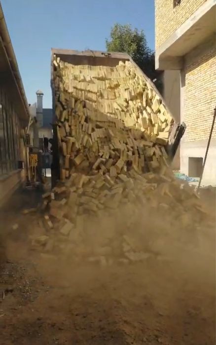 Қыш , күйген кірпіш