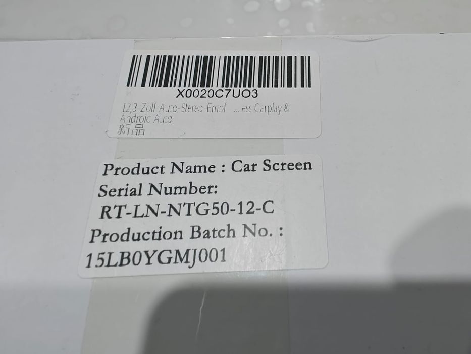 Navigatie mercedes Ninetom cu ecran tactil Android 13, 12,3 Carplay wi