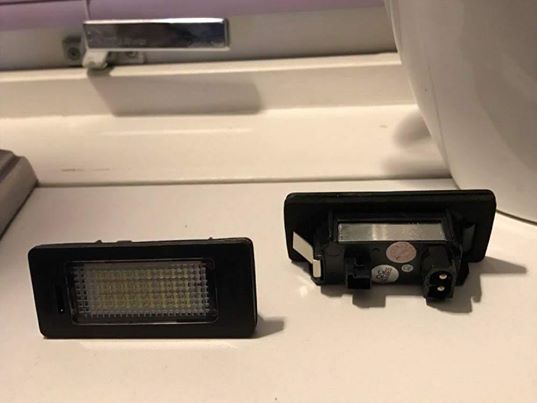 LED плафони за регистрационен номер BMW / БМВ Е39 Е60 E70 Е61 E81 E90