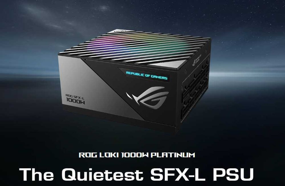 Блок питания Asus Loki SFX-L 850W и 1000W 80+ Platinum