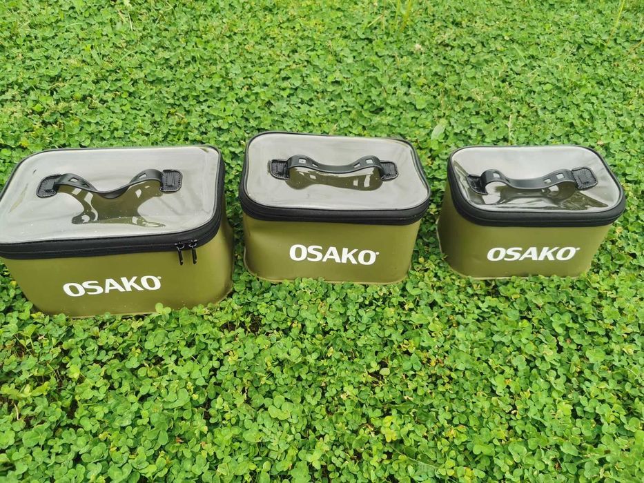 Комплект футери за захранка, стръв и др. за риболов на фидер и мач