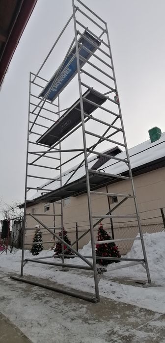 Schelă de aluminiu 130x300x700