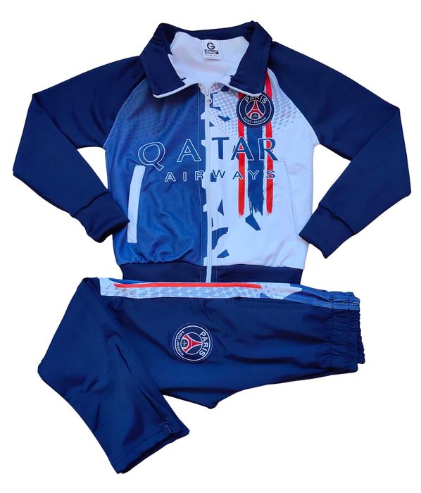 Детски футболен комплект ПСЖ екип PSG анцуг горнище с дълъг ръкав