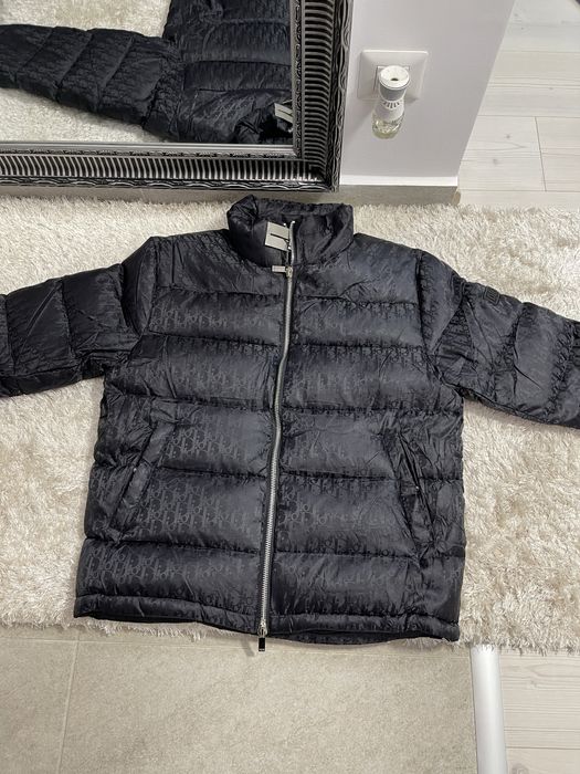 Geaca iarna Dior Oblique cu puf natural colectie noua