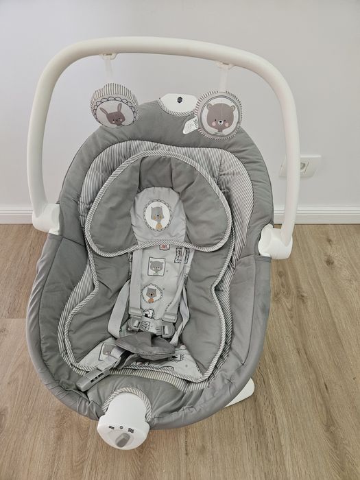 Leagan si balansoar rotativ bebelusi Joie Sansa 2 in 1 Portrait
