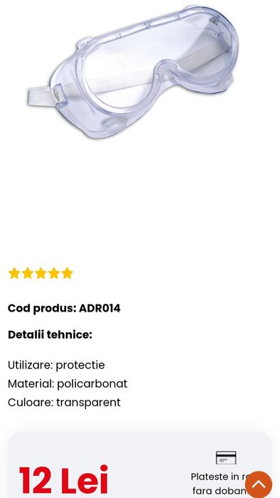 Ochelari de protecție