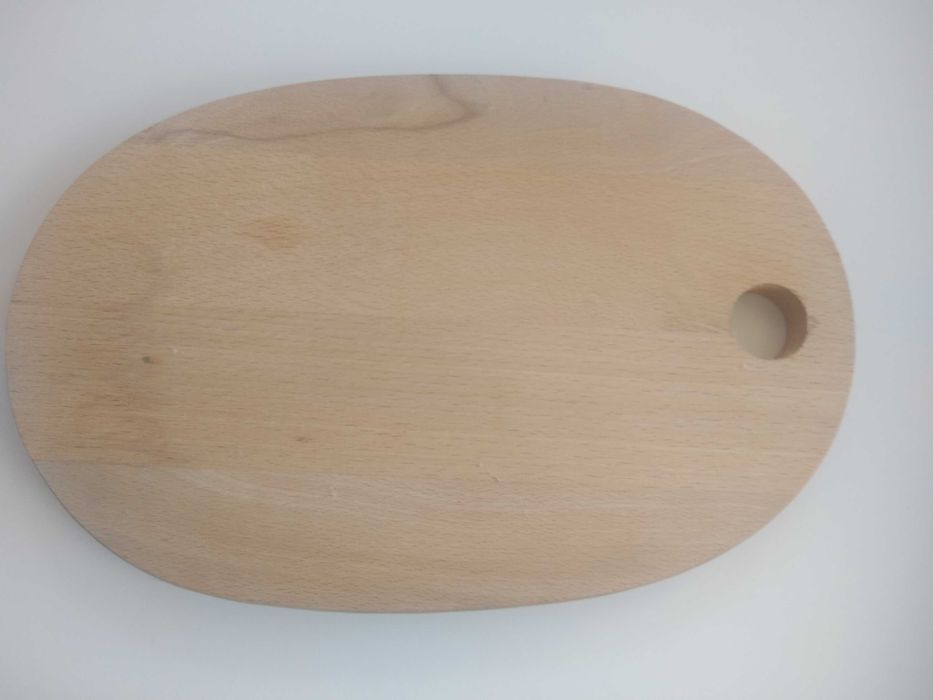 Ръчно рисувана дървена дъска за рязане